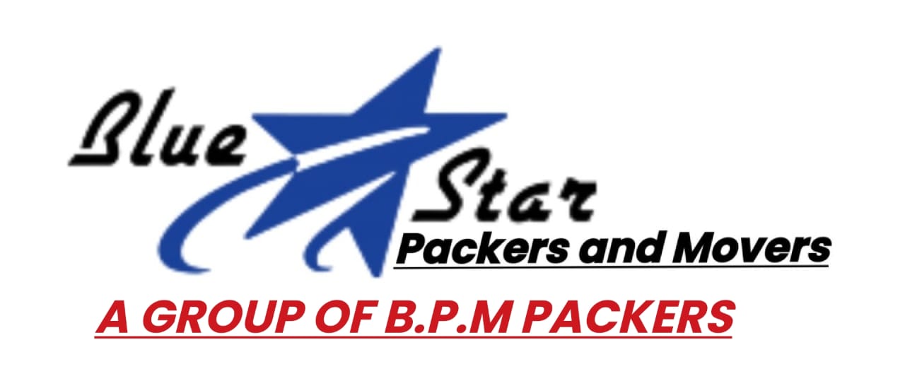 Blue Star Packers and Movers Logo